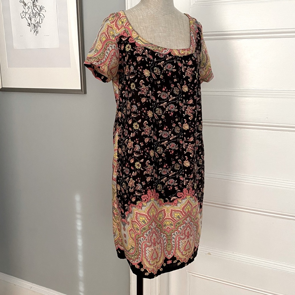 Angie shot sleeve summer tunic